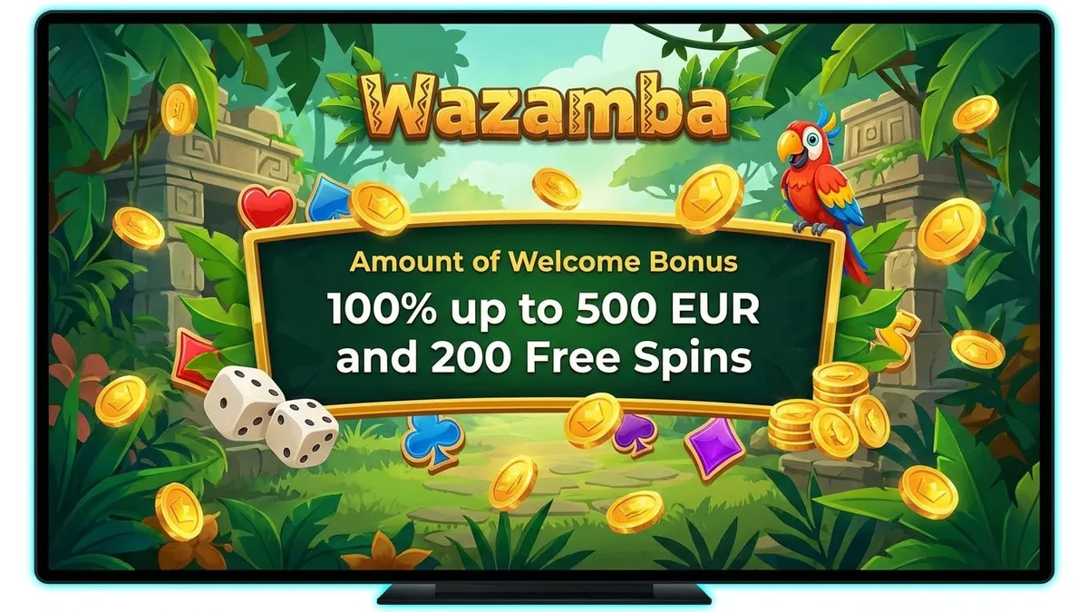 Wazamba bonus i spiny